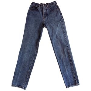 Vintage Lawman World Coastwear Jeans Womens 7 Blue Denim‎ Authentic Tapered Leg